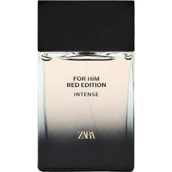 Zara For Him Red Edition Intense perfume bottle