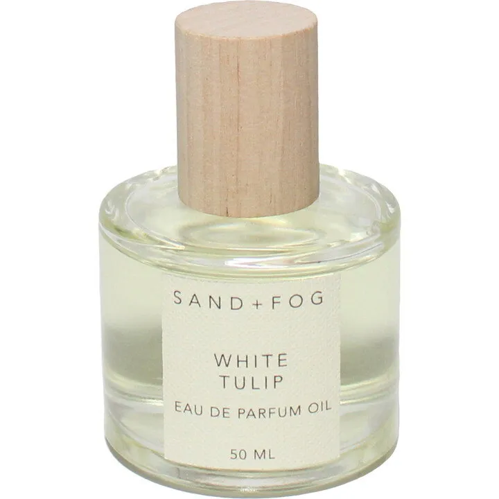 Sand + Fog White Tulip parfüm şişesi