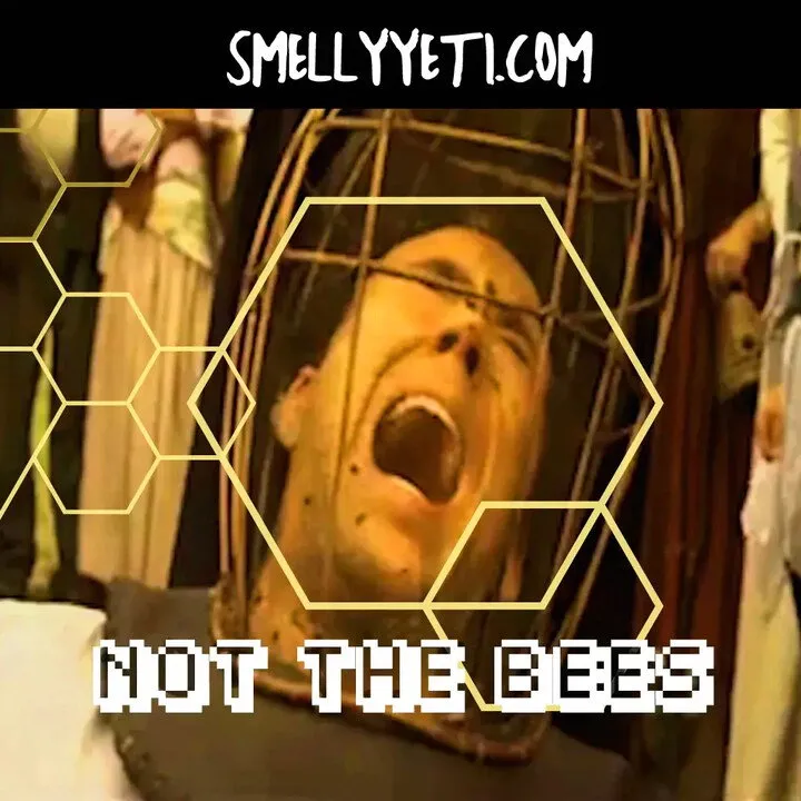Smelly Yeti Not the Bees parfüm şişesi