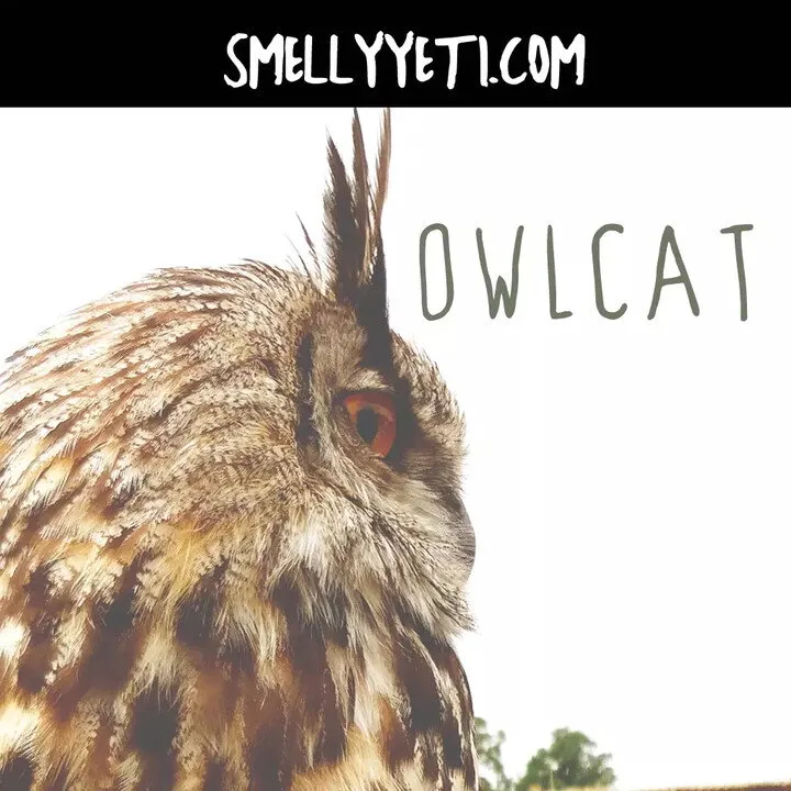 Smelly Yeti Owlcat perfume bottle