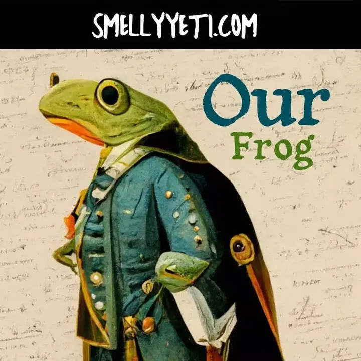 Smelly Yeti Our Frog parfüm şişesi