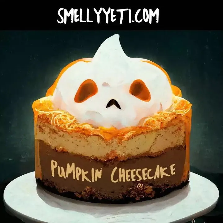 Smelly Yeti Pumpkin Cheesecake perfume bottle