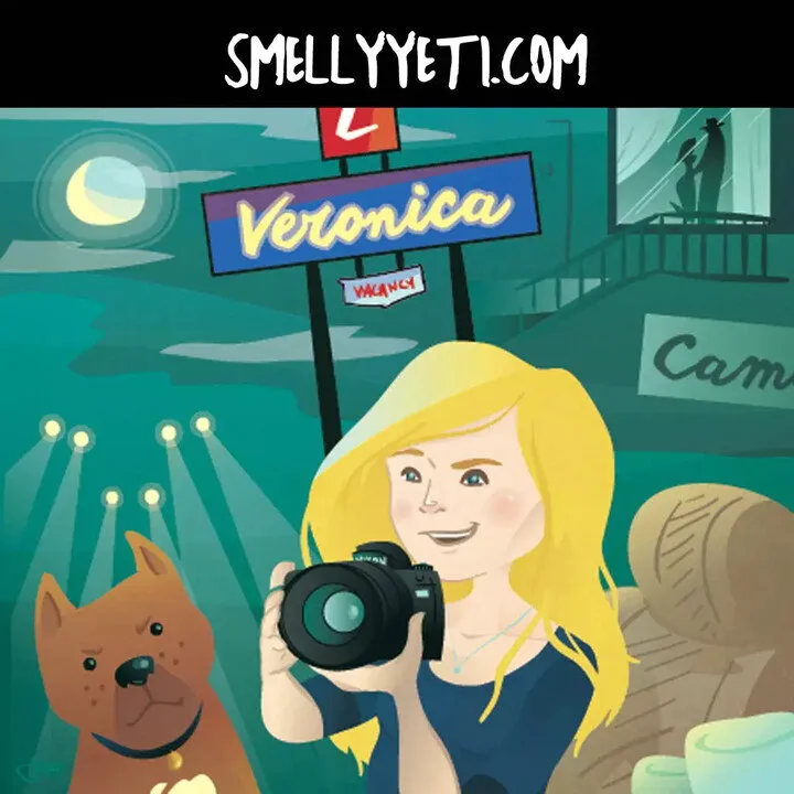 Smelly Yeti Veronica parfüm şişesi