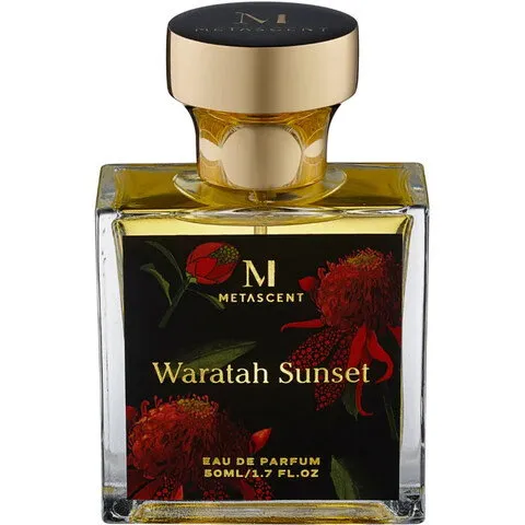 Metascent Waratah Sunset perfume bottle