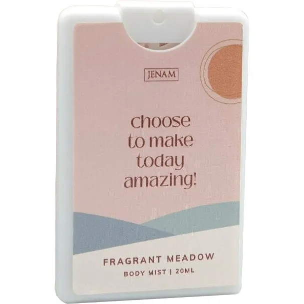 Jenam Choose to Make Today Amazing!: Fragrant Meadow perfume bottle