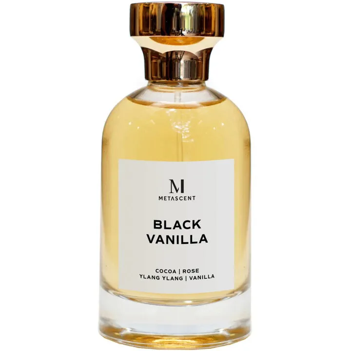 Metascent Black Vanilla perfume bottle