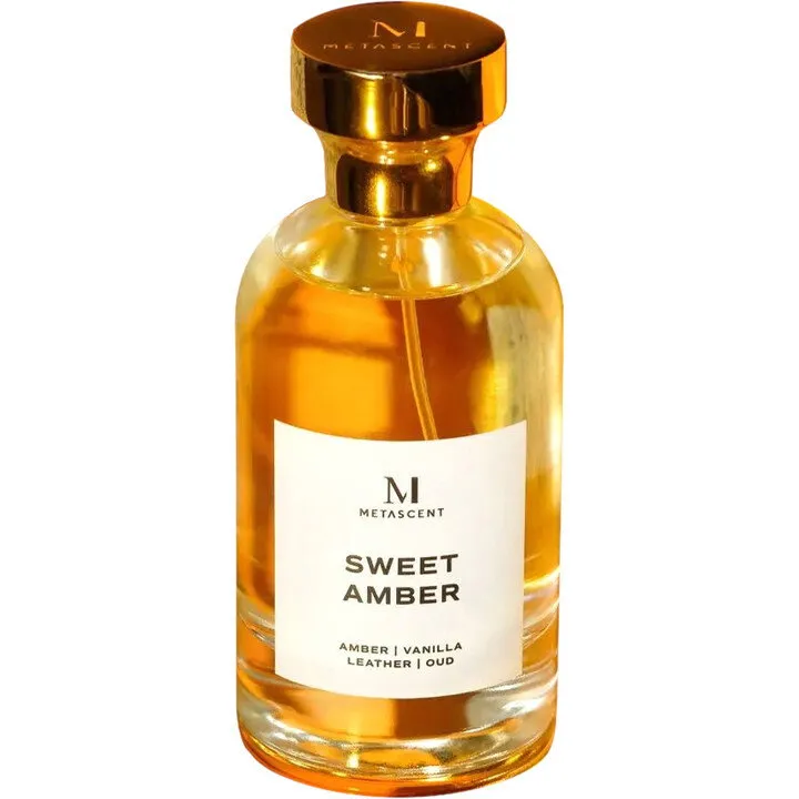 Metascent Sweet Amber perfume bottle