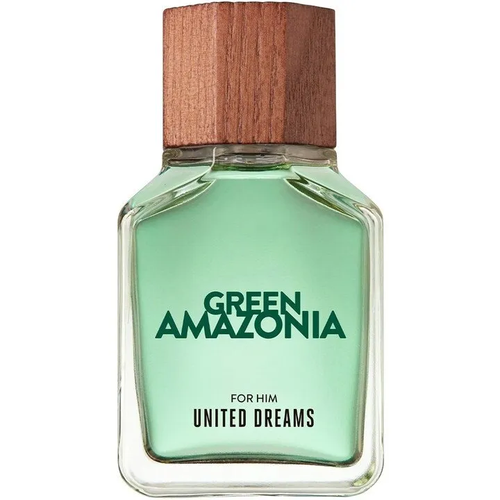 Benetton Green Amazonia for Him parfüm şişesi