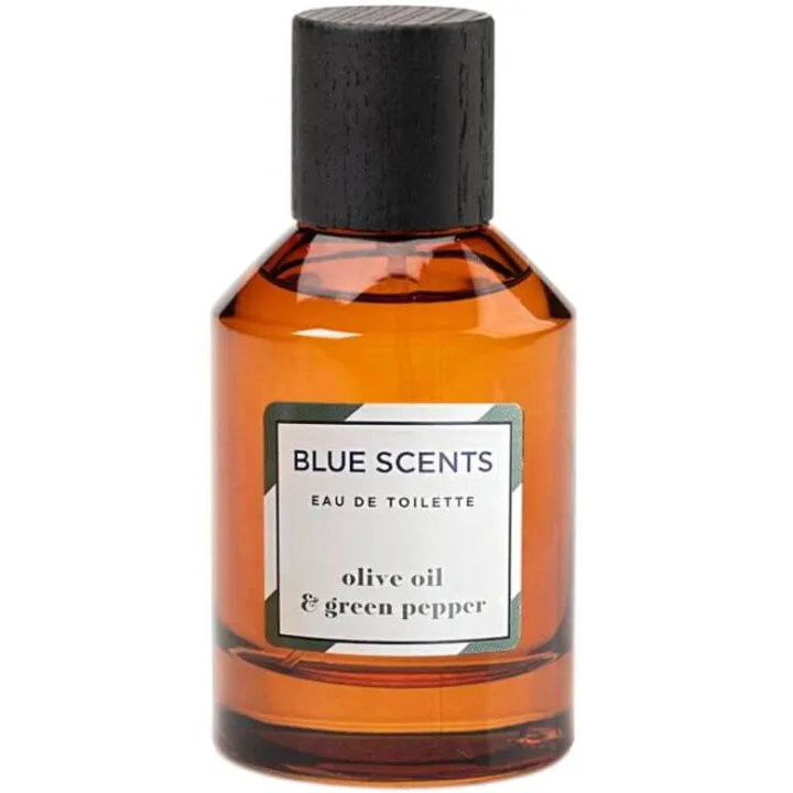 Blue Scents Olive Oil & Green Pepper perfume bottle