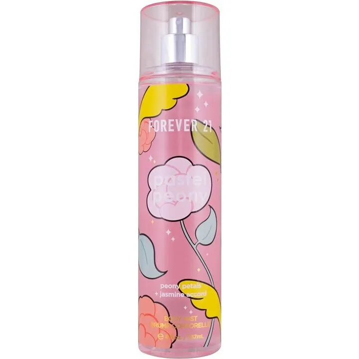 Forever 21 Pastel Peony perfume bottle