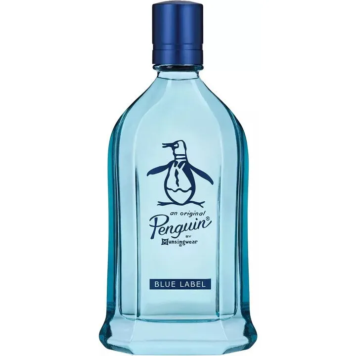 Original Penguin Blue Label perfume bottle