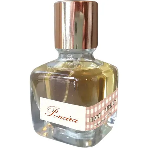 Henny Faire Co. Poncira parfüm şişesi