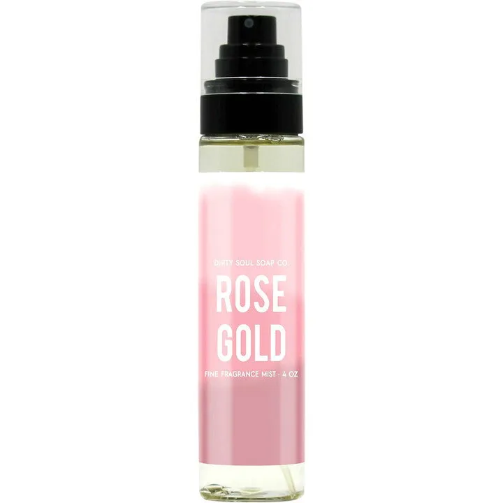 Dirty Soul Soap Co. Rose Gold perfume bottle