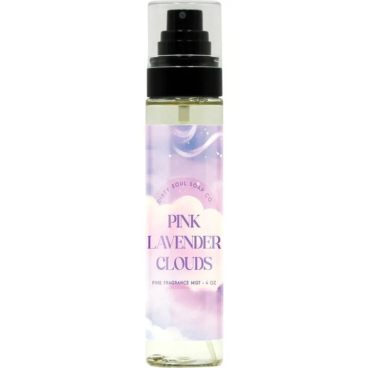 Dirty Soul Soap Co. Pink Lavender Clouds perfume bottle