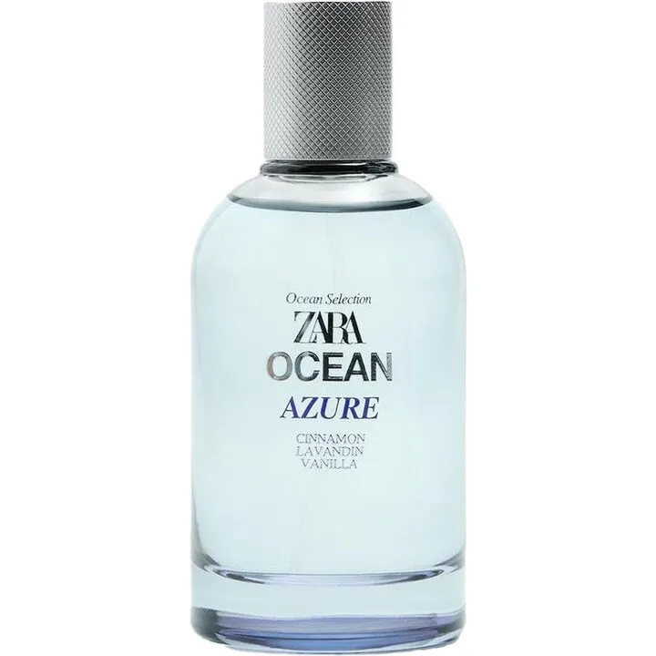 Zara Ocean Azure perfume bottle