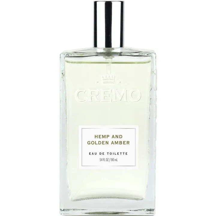 Cremo No° 23 Hemp and Golden Amber perfume bottle