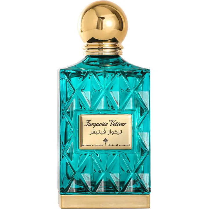 Ibraheem Al.Qurashi Turquoise Vetiver / تركواز فيتيفر perfume bottle