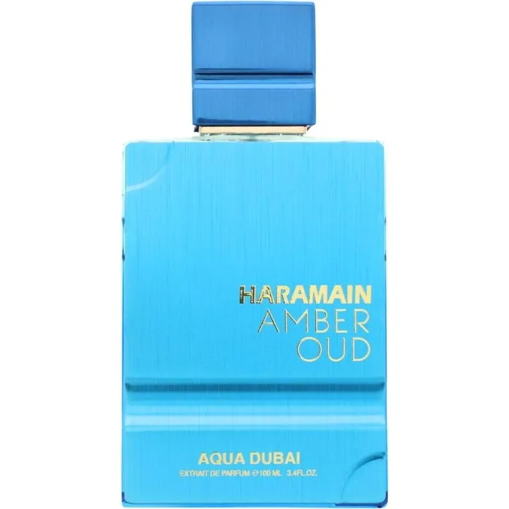 Al Haramain Haramain Amber Oud Aqua Dubai parfüm şişesi