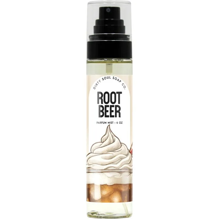 Dirty Soul Soap Co. Rootbeer parfüm şişesi