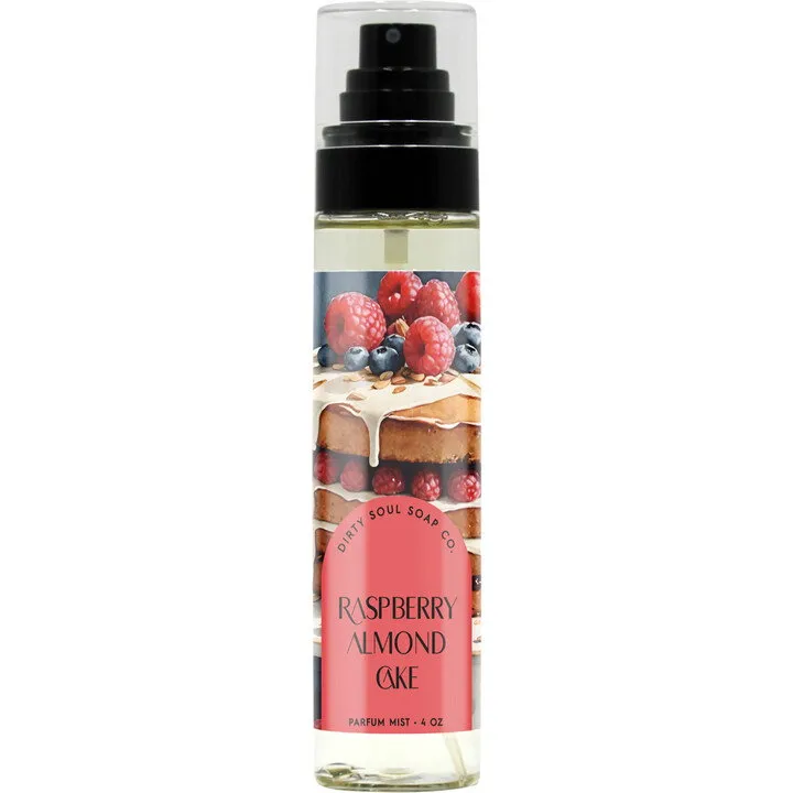 Dirty Soul Soap Co. Raspberry Almond Cake perfume bottle