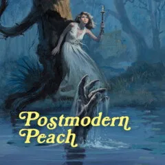 Pulp Fragrance Postmodern Peach perfume bottle