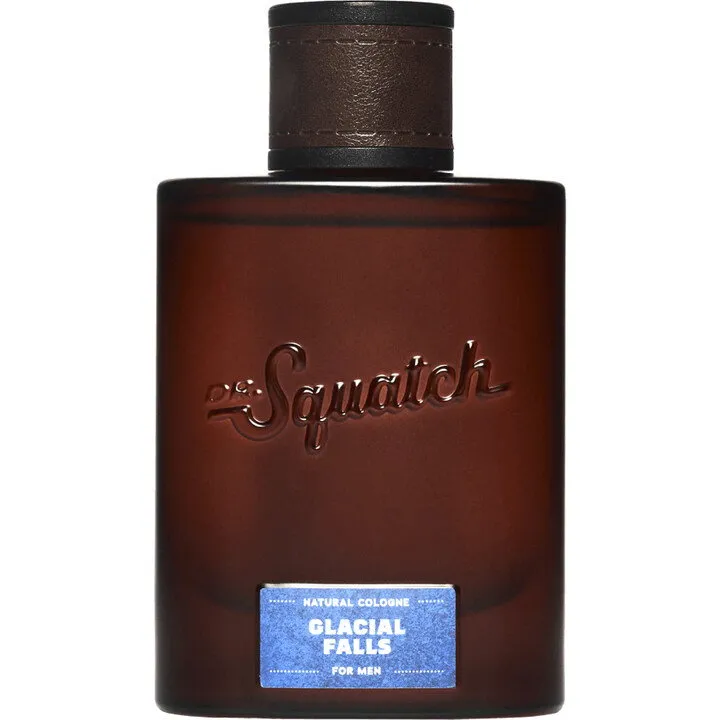 Dr. Squatch Glacial Falls perfume bottle