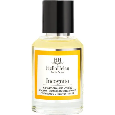HelloHelen Incognito perfume bottle
