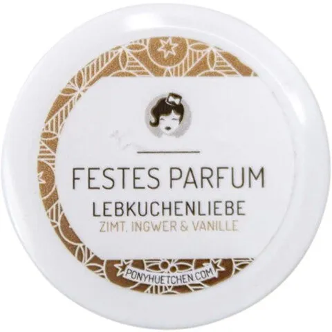 Pony Hütchen Lebkuchenliebe perfume bottle