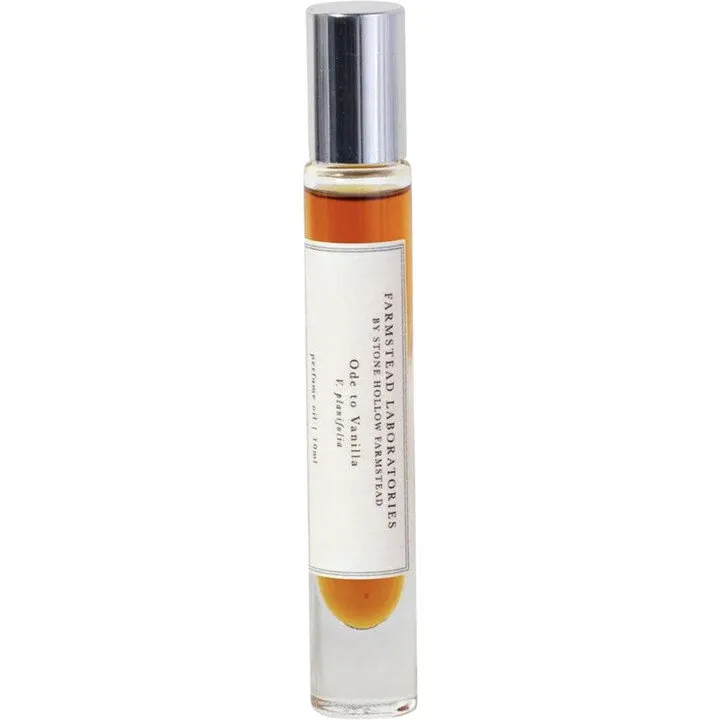 Stone Hollow Farmstead Ode to Vanilla perfume bottle