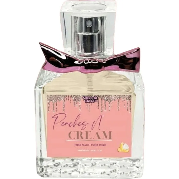 Coco & Rose Peaches & Cream perfume bottle