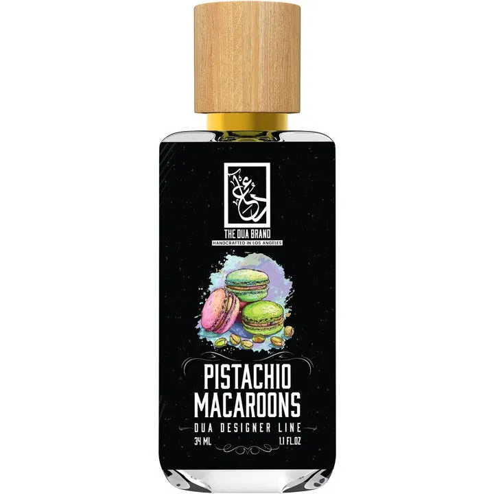 The Dua Brand Pistachio Macaroons perfume bottle