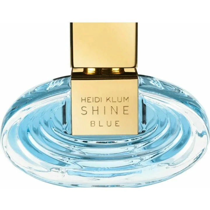 Heidi Klum Shine Blue perfume bottle