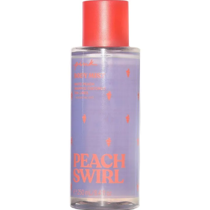Victoria's Secret Pink - Peach Swirl perfume bottle