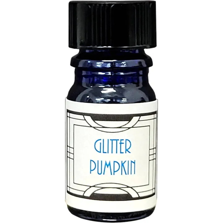 Nui Cobalt Designs Glitter Pumpkin perfume bottle