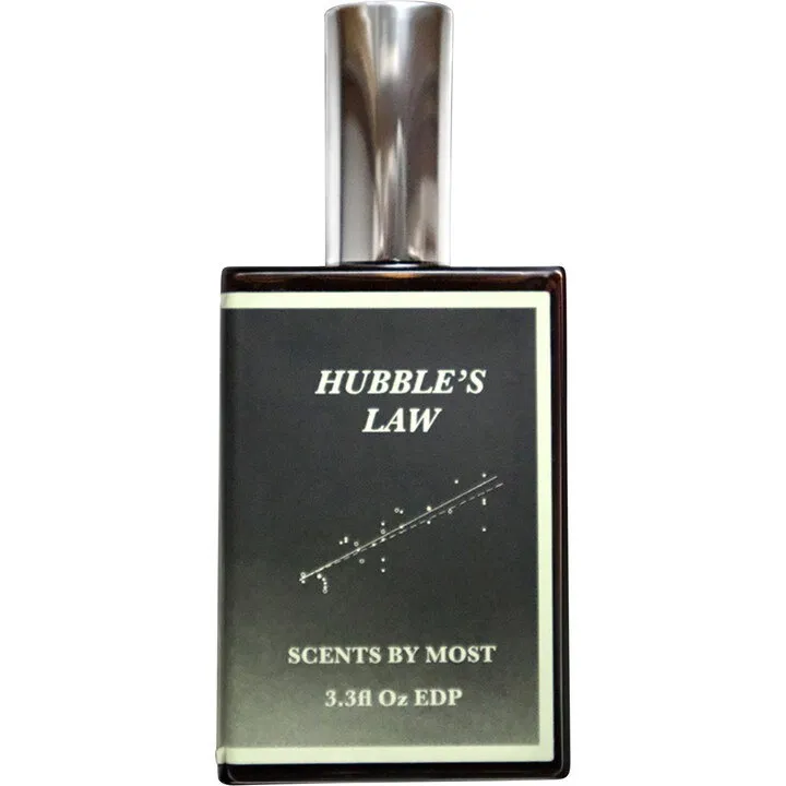 Scents by MOST Hubble's Law perfume bottle