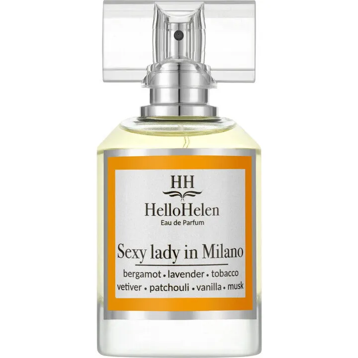 HelloHelen Sexy Lady in Milano perfume bottle
