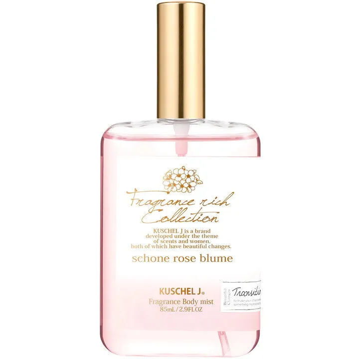 Kuschel J Schone Rose Blume (Body Mist) / シューネ ロザブルーメ parfüm şişesi