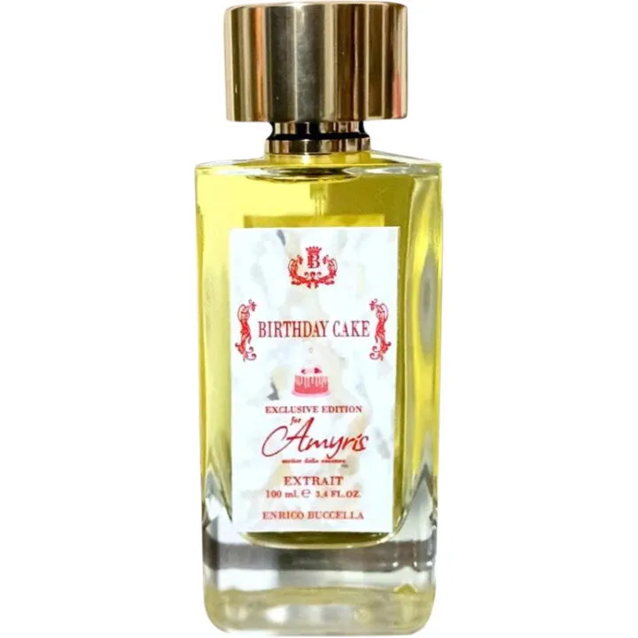 Enrico Buccella Birthday Cake perfume bottle