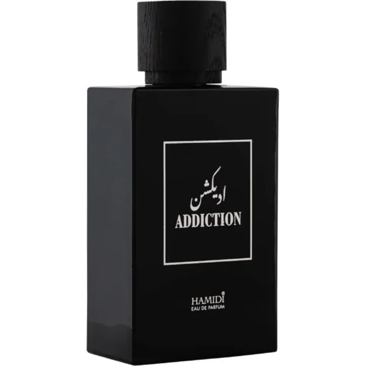 Hamidi Oud & Perfumes Addiction / اديكشن perfume bottle