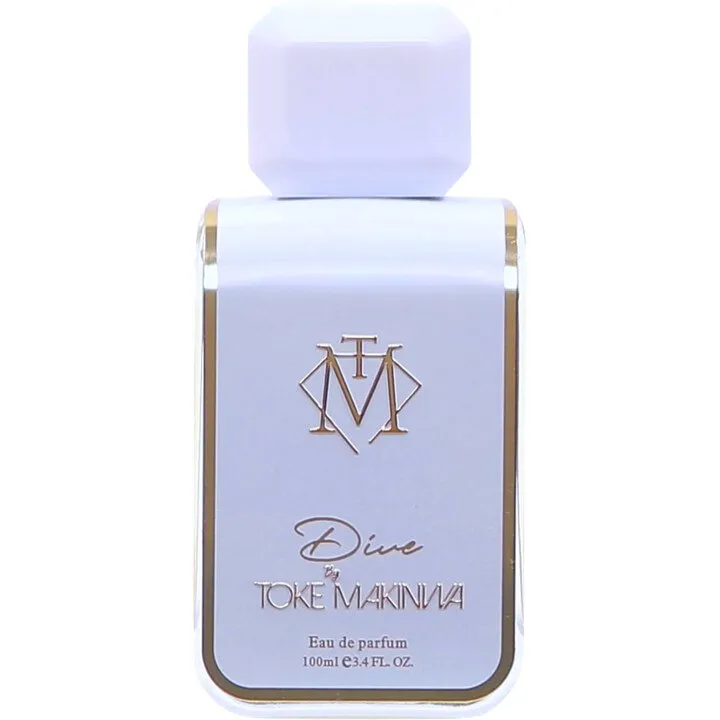 Toke Makinwa Dive perfume bottle
