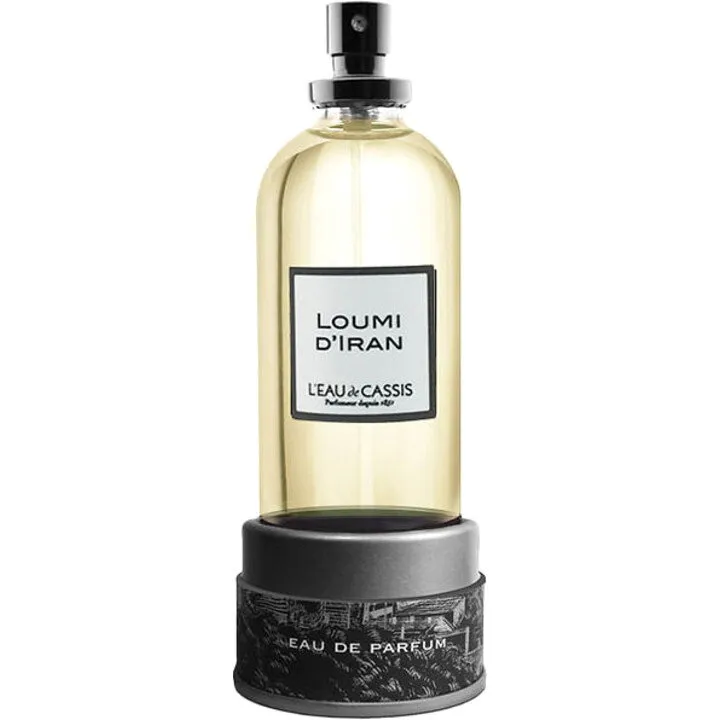 L'Eau de Cassis Loumi d'Iran perfume bottle