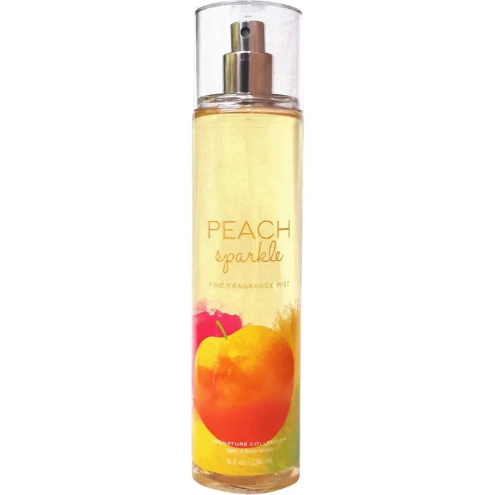 Bath & Body Works Peach Sparkle parfüm şişesi