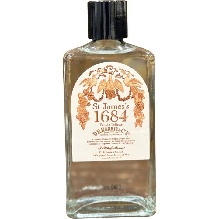 D. R. Harris St James's 1684 perfume bottle