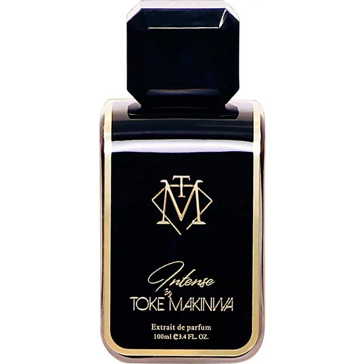 Toke Makinwa Intense perfume bottle