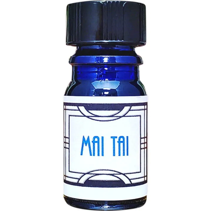 Nui Cobalt Designs Redjenn's Tiki Room: Mai Tai perfume bottle