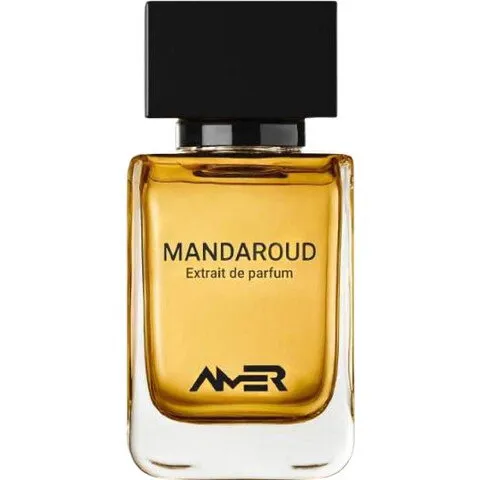 Amer Alradhi Mandaroud perfume bottle