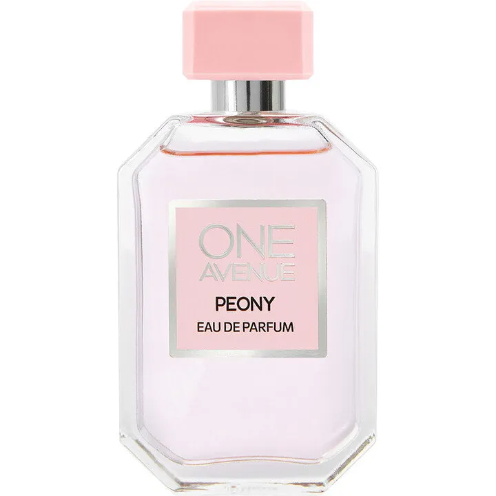One Avenue Peony perfume bottle