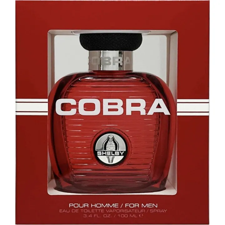 Carroll Shelby Red perfume bottle