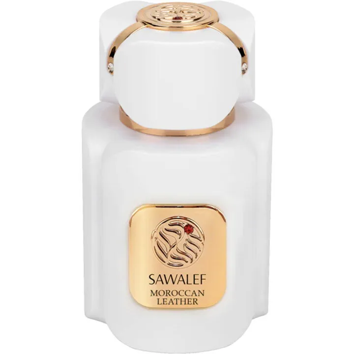 Sawalef Moroccan Leather perfume bottle