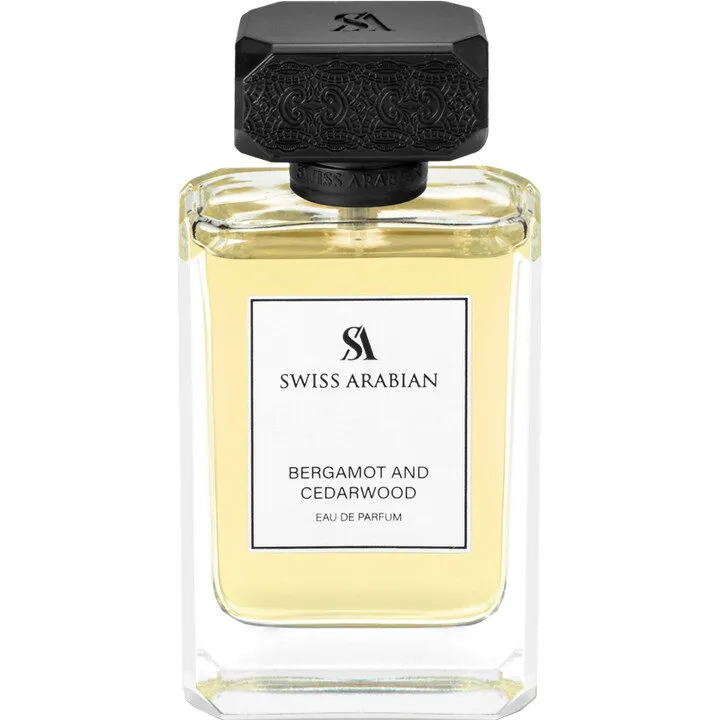 Swiss Arabian Bergamot and Cedarwood parfüm şişesi